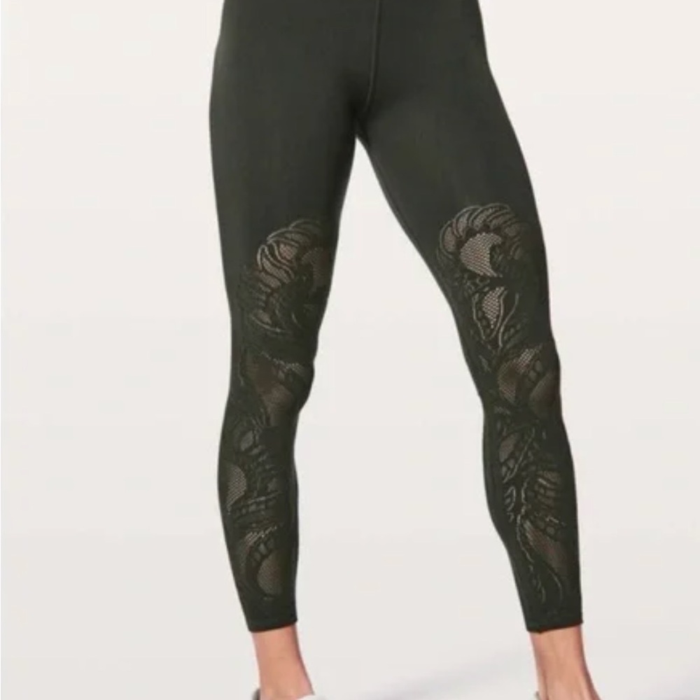 Lululemon Lace Detail Leggings